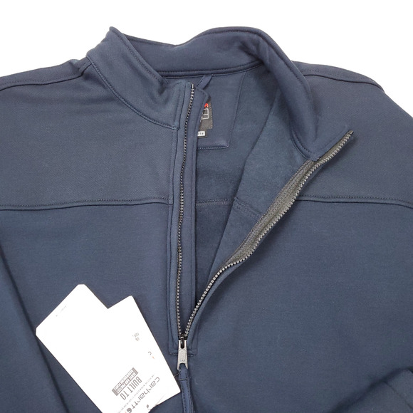 Carhartt Flame Resistant Rain Defender Mock Neck Fleece Pullover 3XL - Picture 4 of 12